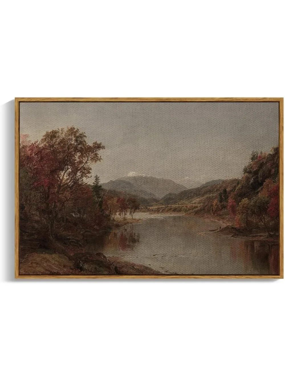 Vintage Framed Canvas Wall Art 24x36